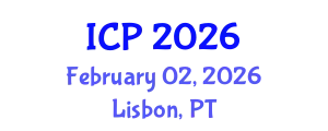 International Conference on Physics (ICP) February 02, 2026 - Lisbon, Portugal