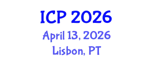 International Conference on Physics (ICP) April 13, 2026 - Lisbon, Portugal