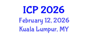 International Conference on Physics (ICP) February 12, 2026 - Kuala Lumpur, Malaysia