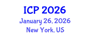 International Conference on Physics (ICP) January 26, 2026 - New York, United States