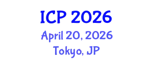 International Conference on Physics (ICP) April 20, 2026 - Tokyo, Japan