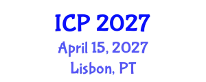 International Conference on Physics (ICP) April 15, 2027 - Lisbon, Portugal