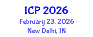 International Conference on Physics (ICP) February 23, 2026 - New Delhi, India