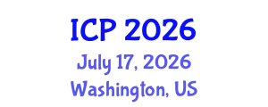 International Conference on Physics (ICP) July 17, 2026 - Washington, United States