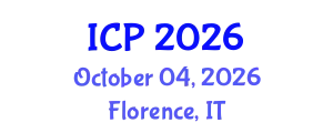International Conference on Physics (ICP) October 04, 2026 - Florence, Italy