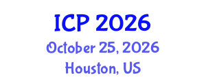 International Conference on Physics (ICP) October 25, 2026 - Houston, United States
