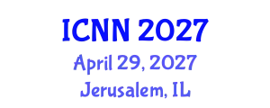 International Conference on Nanoscience and Nanotechnology (ICNN) April 29, 2027 - Jerusalem, Israel