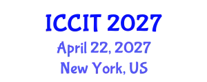 International Conference on Computer and Information Technology (ICCIT) April 22, 2027 - New York, United States