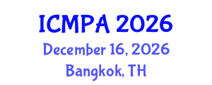 International Conference on Mathematical Physics and Applications (ICMPA) December 16, 2026 - Bangkok, Thailand