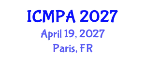 International Conference on Mathematical Physics and Applications (ICMPA) April 19, 2027 - Paris, France