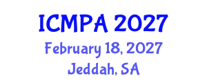 International Conference on Mathematical Physics and Applications (ICMPA) February 18, 2027 - Jeddah, Saudi Arabia