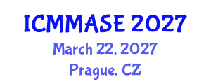 International Conference on Mathematical Methods and Applications in Science and Engineering (ICMMASE) March 22, 2027 - Prague, Czechia