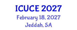 International Conference on Urban and Civil Engineering (ICUCE) February 18, 2027 - Jeddah, Saudi Arabia