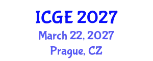 International Conference on Geomatics Engineering (ICGE) March 22, 2027 - Prague, Czechia