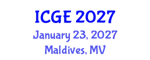 International Conference on Geomatics Engineering (ICGE) January 23, 2027 - Maldives, Maldives