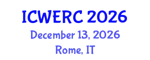 International Conference on Wildlife Ecology, Rehabilitation and Conservation (ICWERC) December 13, 2026 - Rome, Italy