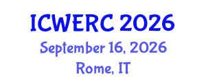 International Conference on Wildlife Ecology, Rehabilitation and Conservation (ICWERC) September 16, 2026 - Rome, Italy