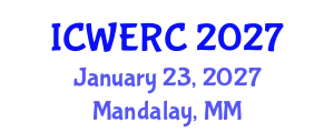 International Conference on Wildlife Ecology, Rehabilitation and Conservation (ICWERC) January 23, 2027 - Mandalay, Myanmar