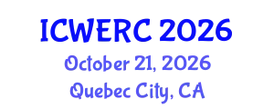 International Conference on Wildlife Ecology, Rehabilitation and Conservation (ICWERC) October 21, 2026 - Quebec City, Canada