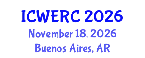 International Conference on Wildlife Ecology, Rehabilitation and Conservation (ICWERC) November 18, 2026 - Buenos Aires, Argentina