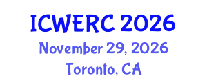 International Conference on Wildlife Ecology, Rehabilitation and Conservation (ICWERC) November 29, 2026 - Toronto, Canada