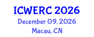 International Conference on Wildlife Ecology, Rehabilitation and Conservation (ICWERC) December 09, 2026 - Macau, China
