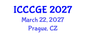 International Conference on Civil, Construction and Geological Engineering (ICCCGE) March 22, 2027 - Prague, Czechia