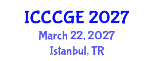 International Conference on Civil, Construction and Geological Engineering (ICCCGE) March 22, 2027 - Istanbul, Turkey