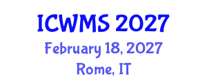 International Conference on Women, Media and Sexuality (ICWMS) February 18, 2027 - Rome, Italy