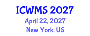 International Conference on Women, Media and Sexuality (ICWMS) April 22, 2027 - New York, United States