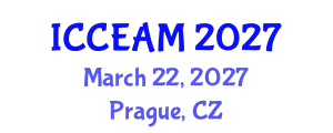International Conference on Civil Engineering and Applied Mechanics (ICCEAM) March 22, 2027 - Prague, Czechia