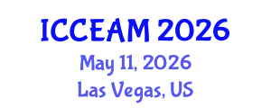 International Conference on Civil Engineering and Applied Mechanics (ICCEAM) May 11, 2026 - Las Vegas, United States