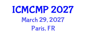 International Conference on Mathematical and Computational Methods in Physics (ICMCMP) March 29, 2027 - Paris, France