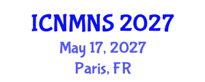 International Conference on Nuclear Materials and Nuclear Security (ICNMNS) May 17, 2027 - Paris, France