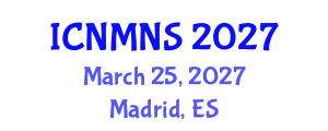 International Conference on Nuclear Materials and Nuclear Security (ICNMNS) March 25, 2027 - Madrid, Spain