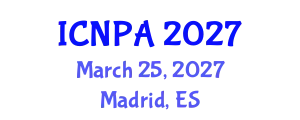International Conference on Neutrino Physics and Astrophysics (ICNPA) March 25, 2027 - Madrid, Spain