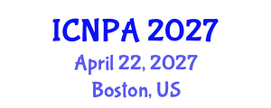 International Conference on Neutrino Physics and Astrophysics (ICNPA) April 22, 2027 - Boston, United States