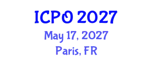 International Conference on Photonics and Optoelectronics (ICPO) May 17, 2027 - Paris, France