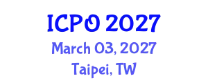 International Conference on Photonics and Optoelectronics (ICPO) March 03, 2027 - Taipei, Taiwan