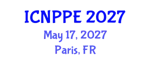 International Conference on Nuclear Power Plants Engineering (ICNPPE) May 17, 2027 - Paris, France