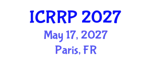 International Conference on Radioactivity and Radiation Protection (ICRRP) May 17, 2027 - Paris, France