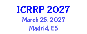 International Conference on Radioactivity and Radiation Protection (ICRRP) March 25, 2027 - Madrid, Spain