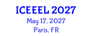 International Conference on e-Education and e-Learning (ICEEEL) May 17, 2027 - Paris, France