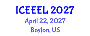 International Conference on e-Education and e-Learning (ICEEEL) April 22, 2027 - Boston, United States
