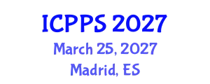 International Conference on Psychology and Psychological Sciences (ICPPS) March 25, 2027 - Madrid, Spain