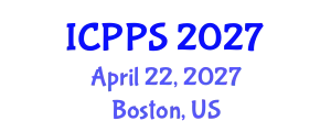 International Conference on Psychology and Psychological Sciences (ICPPS) April 22, 2027 - Boston, United States