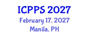 International Conference on Psychology and Psychological Sciences (ICPPS) February 17, 2027 - Manila, Philippines