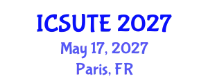 International Conference on Sustainable Urban Transport and Environment (ICSUTE) May 17, 2027 - Paris, France