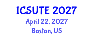 International Conference on Sustainable Urban Transport and Environment (ICSUTE) April 22, 2027 - Boston, United States