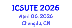 International Conference on Sustainable Urban Transport and Environment (ICSUTE) April 06, 2026 - Chengdu, China